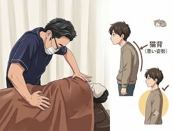 猫背