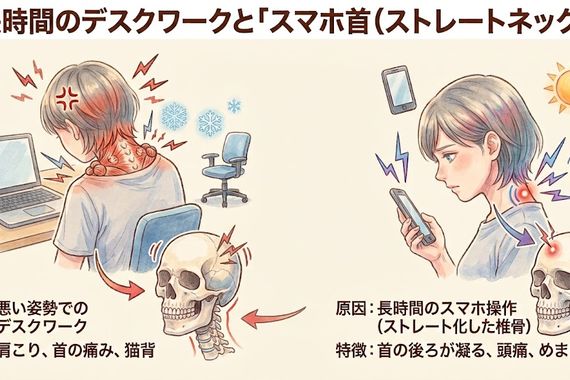 スマホ首